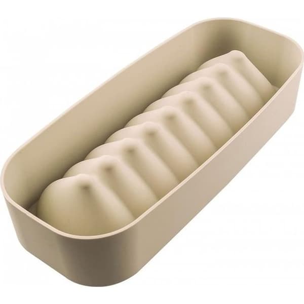 Silikonform - SILIKOMART - Meringa - Grå - 25x9x7,5 cm - Diskmaskinskompatibel