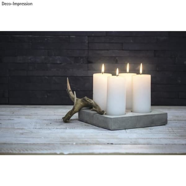 Form: Stor kvadrat, 25x25cm, djup 4cm