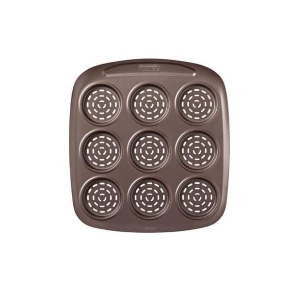 PYREX Form för 9 minipizzor - ASIMETRIA kakform - Stål