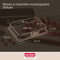 Miniatyrbild 4 av 6: Springform - Zenker - 7022 - Rektangulär - 29 x 42 cm - Metall - Tål maskindisk