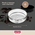 Miniatyrbild 3 av 6: Springform - Zenker - 26 cm - Gångjärn - Rostfritt stål - Non-stick