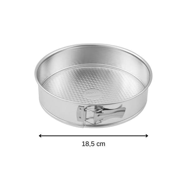 Moule à manqué - Zenker - 6801 - Tinnerat stål - 18,5 cm - Lätt avformning