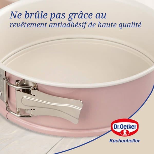 Moule à manqué à charnière 20 cm Dr. Oetker Rétro