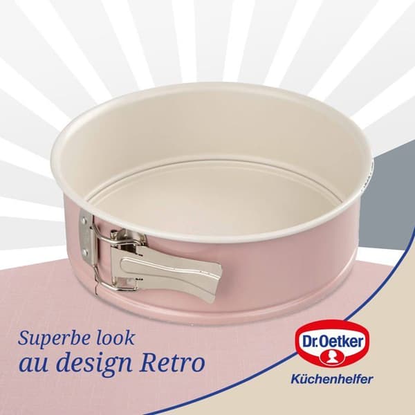 Moule à manqué à charnière 20 cm Dr. Oetker Rétro