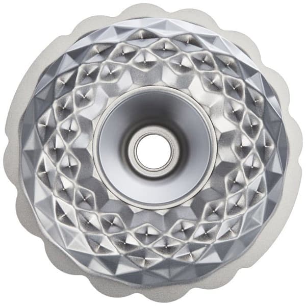 Tårtform - Decora bakverksform - 0070021 - Diamond Kougelhopf form 20 x 8 H cm Non-stick, Stål, Grå