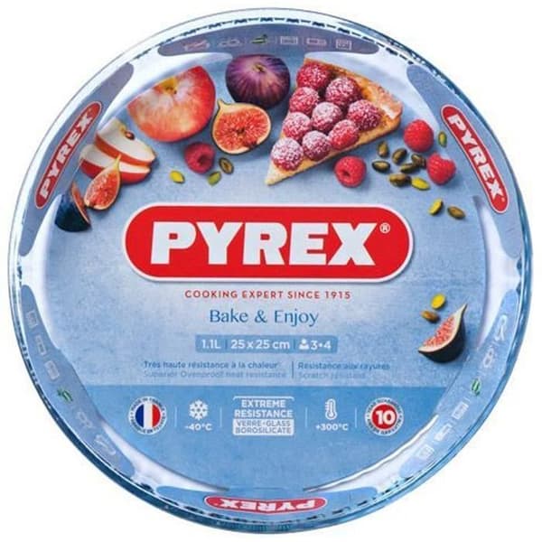Tartform - PYREX - 1450152 - I borosilikatglas - 28 cm