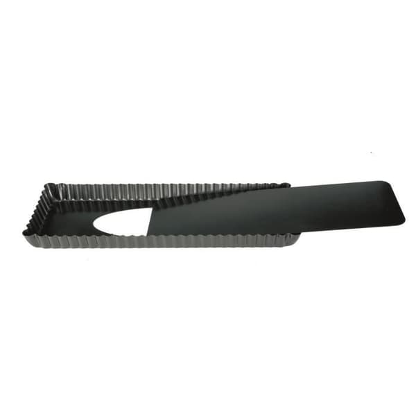 Rektangulär Form - IBILI - Avtagbart Botten - Non-Stick Stål - 36 x 13 cm - Höjd 2,5 cm