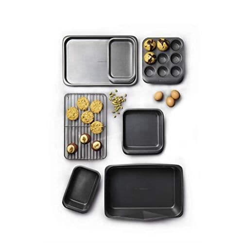 Uppsättning av Bakformar - MASTER CLASS - MCSPSBAKE7P - Non-stick - Kolfiber - Stapelbara