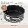 Miniatyrbild 3 av 6: Springform - Zenker - Mini 12 cm - Rostfritt stål - Non-stick - För 1-2 personer