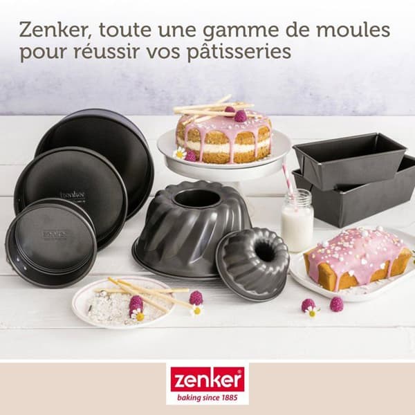 Springform - Zenker - Mini 12 cm - Rostfritt stål - Non-stick - För 1-2 personer