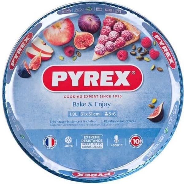 Tårtform - PYREX - 1450153 - I borosilikatglas - 31 cm