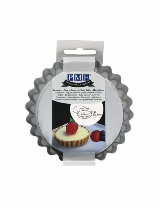 Muffinsform - bakform Pme - LBF04 - Pajform/quicheform med avtagbar botten 10 cm