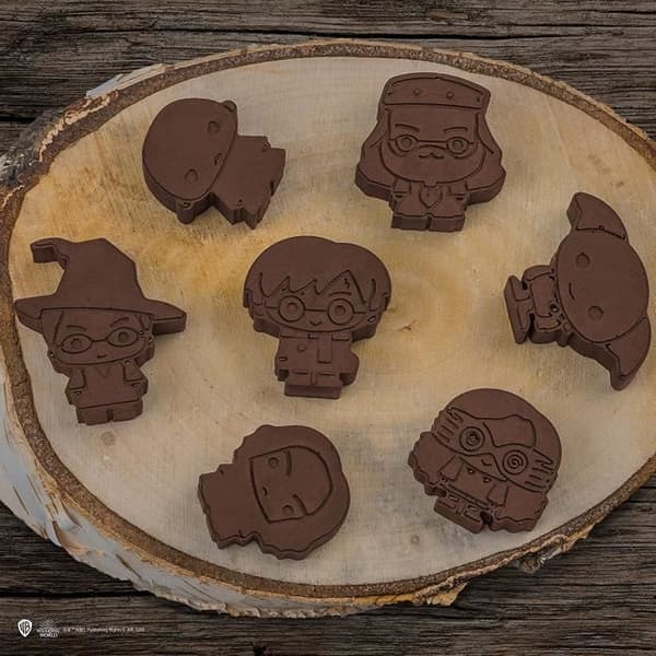 Isbit eller chokladform - Cinereplikor - Harry Potter - Silikon - Kawaii - Officiell licens