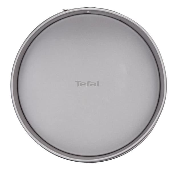 TEFAL Delibake savarinform i stål - Ø 27 cm - Röd och grå - Med gångjärn
