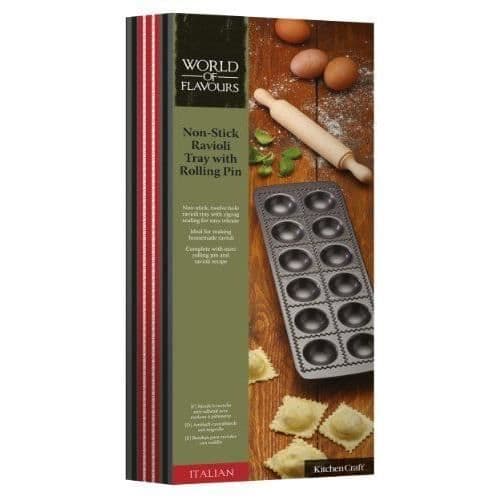 Ravioliform - Kitchen Craft - Italian Collection - Non-stick - 12 fack - 33 x 11,5 cm