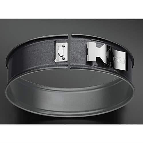 Kronform med gångjärn - KAISER - 2300638010 - Rostfritt Stål - 30,3 x 30,3 x 11 cm - Transparent