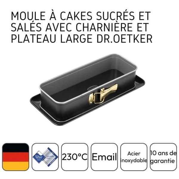 Muffinsform med löstagbar botten 30 cm Dr.Oetker Bak-Idee Kreativ