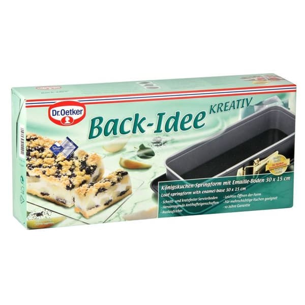 Muffinsform med löstagbar botten 30 cm Dr.Oetker Bak-Idee Kreativ