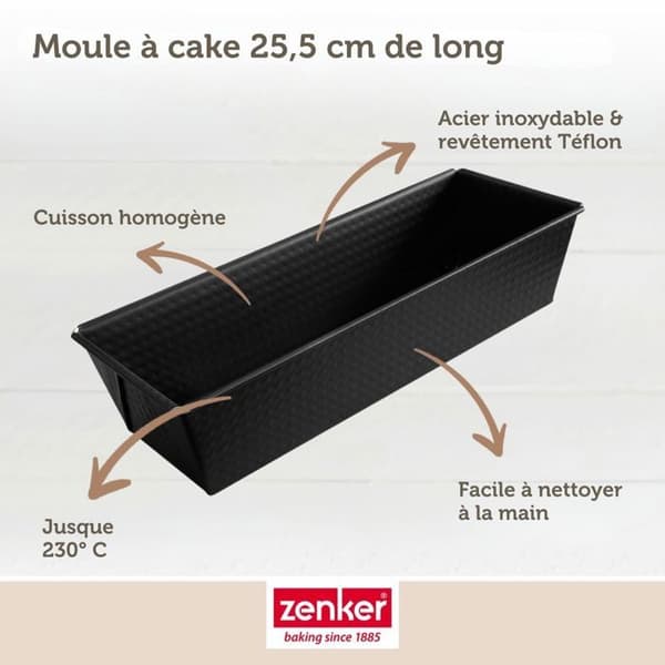 Muffinsform 25,5 cm Zenker Black Metallic