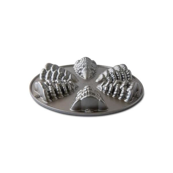Tårtform - Nordic Ware - Evergreen - 6 mini tårtor - Aluminium - Non-stick