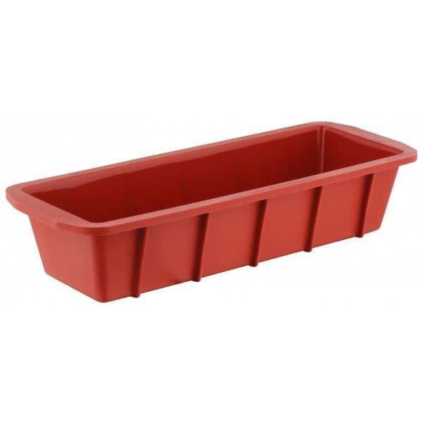 Tårtform - SILIKOMART - Klassisk - Silikon - 30 x 10 x 7 cm - 1,7 L - Röd