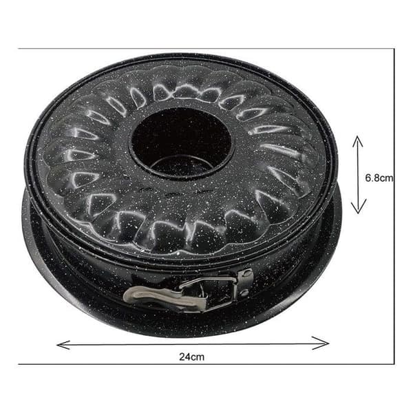 Bakform - KING HOFF - KH1778 - 24 cm - Metall - Diskmaskinsskompatibel