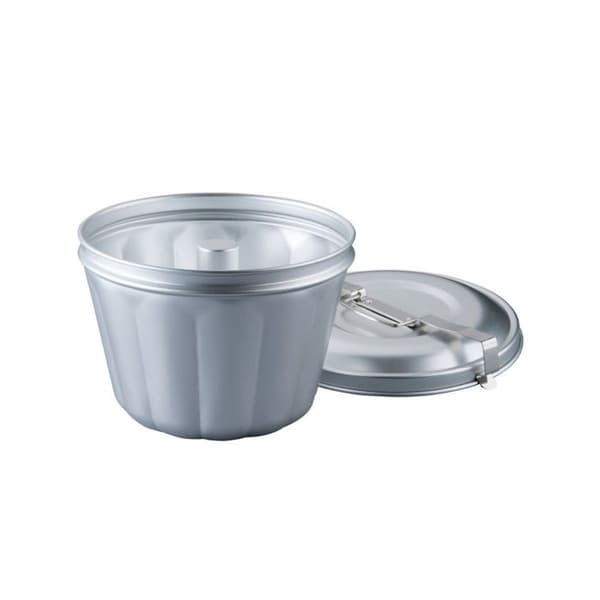 Bain Marie kokform - Dr. Oetker - 2531 - Råaluminium - 19 cm - 2,5 l