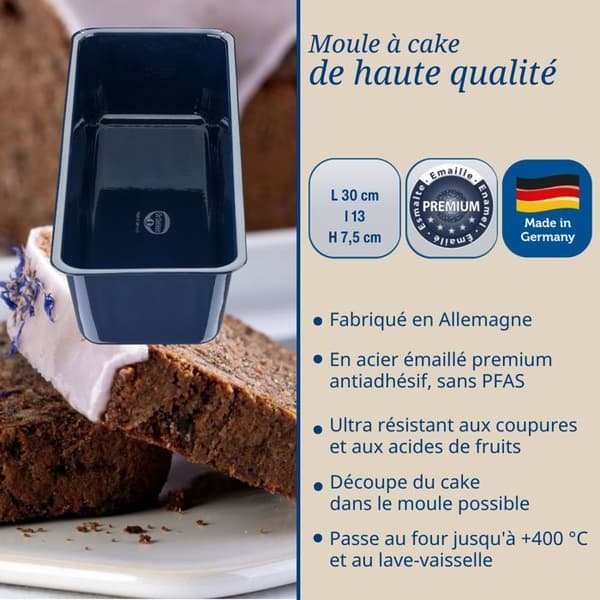 Tårtform - Dr. Oetker - BackLiebe - 30 cm - Emaljerat gjutjärn - Non-stick