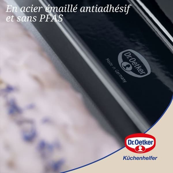 Tårtform - Dr. Oetker - BackLiebe - 30 cm - Emaljerat gjutjärn - Non-stick