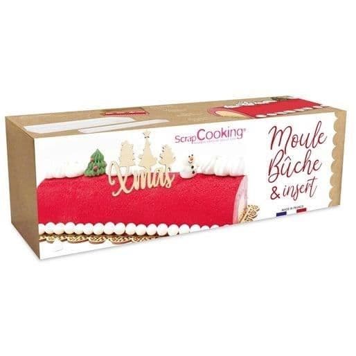 "Bukettform - ScrapCooking - Silikon - Vit - 26x8x8cm - Frys och diskmaskin"