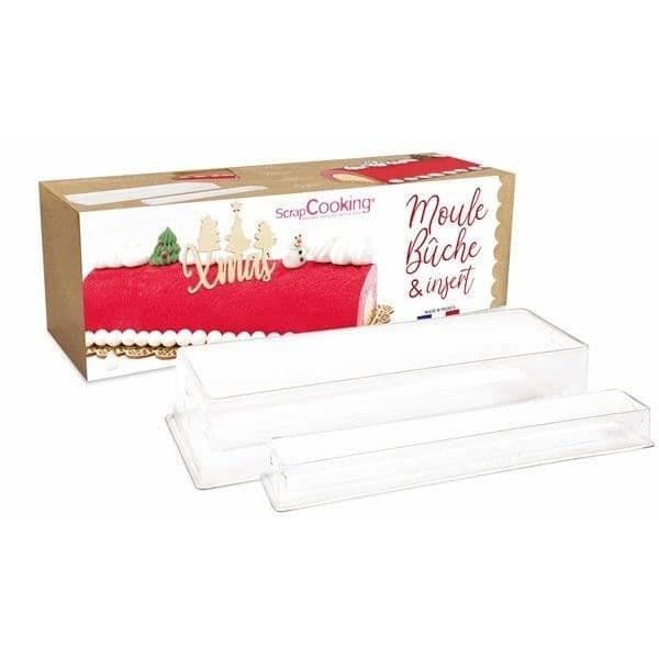 "Bukettform - ScrapCooking - Silikon - Vit - 26x8x8cm - Frys och diskmaskin"