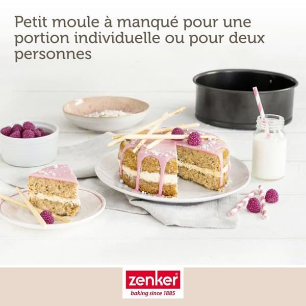 Springform - Zenker - Mini 18 cm - Rostfritt stål - Non-stick beläggning - Idealisk för 4 personer
