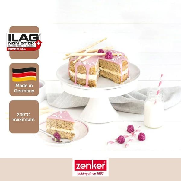 Springform - Zenker - Mini 18 cm - Rostfritt stål - Non-stick beläggning - Idealisk för 4 personer