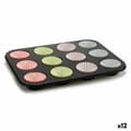 Miniatyrbild 1 av 3: Muffinsbricka Kinvara 55011 Multicolour 7 x 7 x 3 cm 35 x 3 x 26,5 cm Ugnsplåt (12 antal)