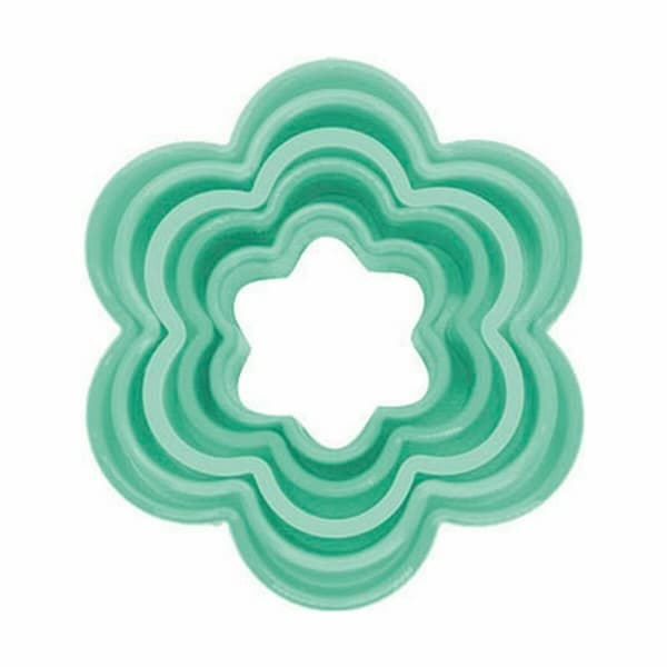 Set med Formar för Bakverk Wooow Silikon 5 Delar 9,5 cm (36 antal)