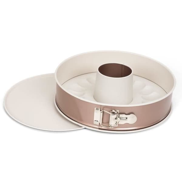 Patisse hoppform med turbaninlägg 26 cm stål koppar/beige