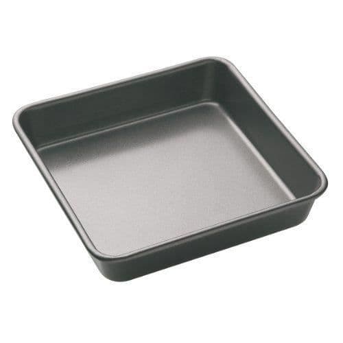 Kakform fyrkantig - Kitchen Craft - 23 cm - Non-stick - Diskmaskinssäker - Grå