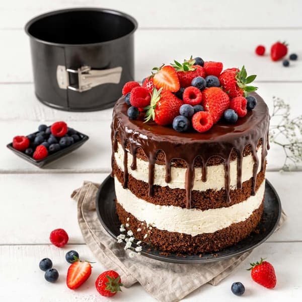 Moule à panettone à charnière 18 cm Zenker Black Metallic