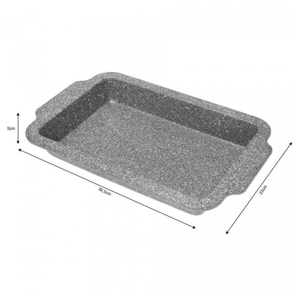 Kakform - KLAUSBERG - KB-7382 - Granit non-stick - 36,5 x 23 x 4,8 cm - Diskmaskin säker