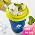 Miniatyrbilde 2 av 6: Kopp for Å Lage Iskrem og Slush med Oppskrifter Bandai Chillfactor Granita Mug Rose Plast
