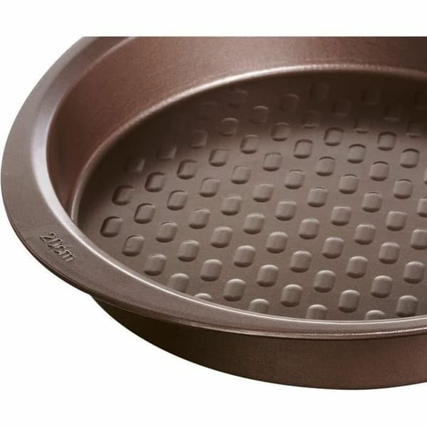 Kakform Pyrex Brun Svart Metall