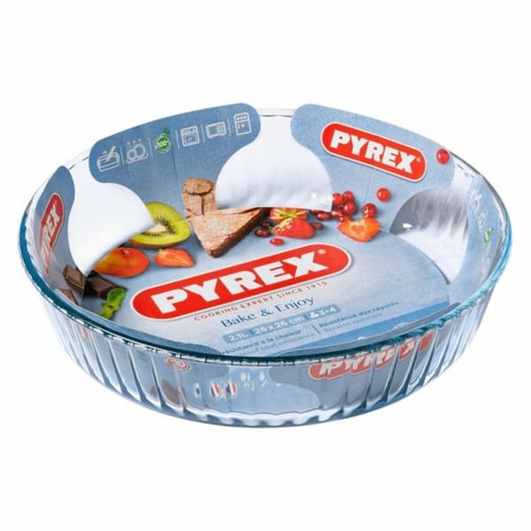 Kakkuvuoka Pyrex Läpinäkyvä