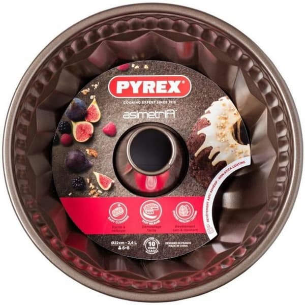Bakform Pyrex Brun Metall Aluminium