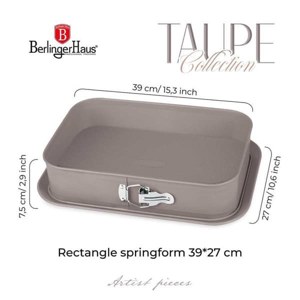 FORMA TYTANOWA 39x27cm BERLINGER HAUS BH-7943 TAUPE