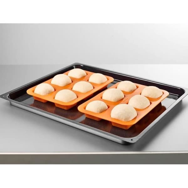 Mussel för små bröd - Betty Bossi - 2078125 - Plast - Orange - 12 bröd