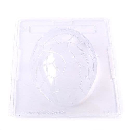 Chokladform - Kakao - Halvt påskägg - PVC - 17 x 26 x 4,3 cm