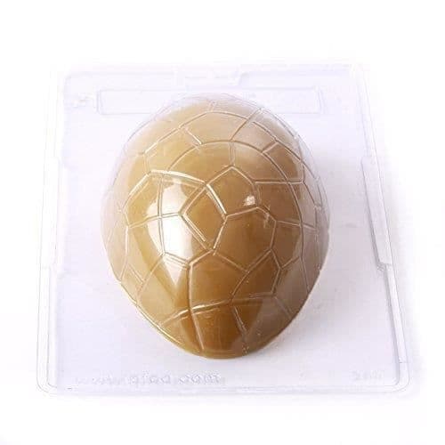 Chokladform - Kakao - Halvt påskägg - PVC - 17 x 26 x 4,3 cm