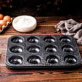 Miniatyrbild 4 av 6: Bakform - KLAUSBERG - KB-7841 - Granit - 12 munkar - Non-stick
