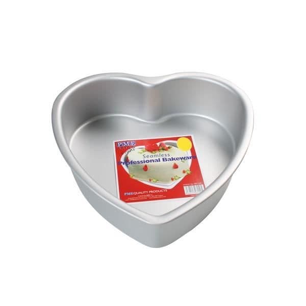 Form - PME - Hjärta 15 cm - Höjd 7,5 cm - Professionell - Utan fälg