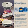 Miniatyrbild 3 av 4: Bakformar - Dr Oetker - Back-Trend - 3 delar - Non-stick keramik - 5 års garanti